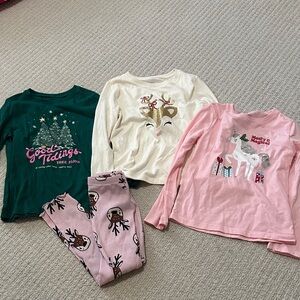 Girls holiday clothes bundle